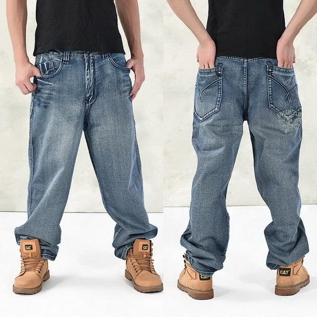 Fashion Baggy style men's jeans hip hop dancers