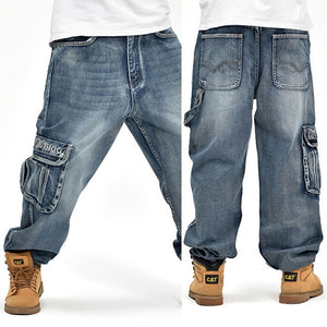 Fashion Baggy style men's jeans hip hop dancers