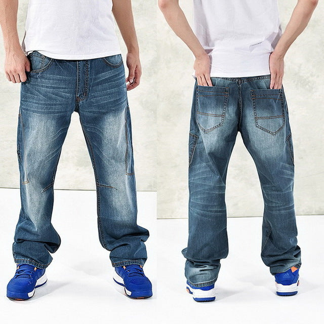 Fashion Baggy style men's jeans hip hop dancers