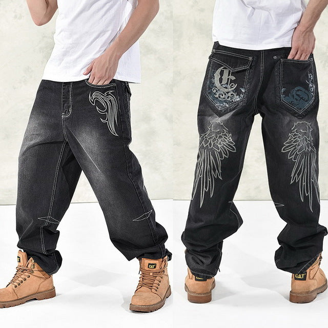 Fashion Baggy style men's jeans hip hop dancers