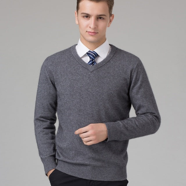 Sweater Man 100% Pure Cashmere Knitted