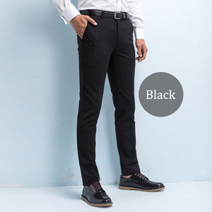 Men's Suit Pants Twill Casual Business Men