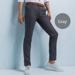 Men's Suit Pants Twill Casual Business Men