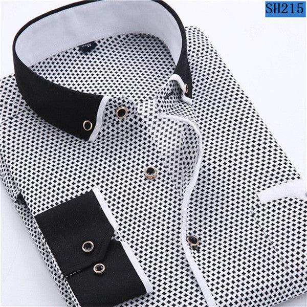 Long Sleeved Printed shirt Slim Fit