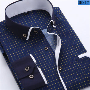 Long Sleeved Printed shirt Slim Fit