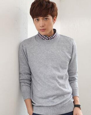 Men Sweater Winter Jumpers Cashmere
