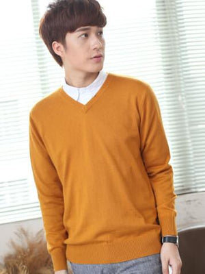 Men Sweater Winter Jumpers Cashmere