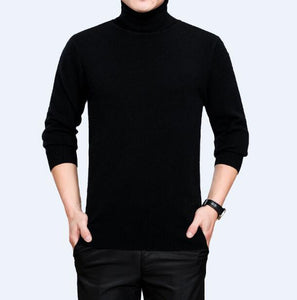 Mens turtleneck cashmere sweater
