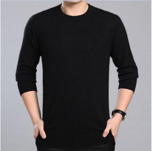 Mens turtleneck cashmere sweater
