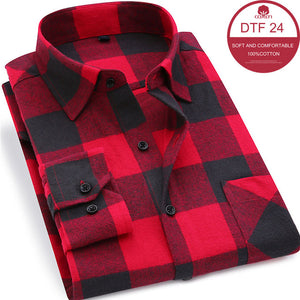 Mens Blue Green Checked Shirt sleeves