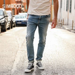 Spring Fashion Slim Fit Denim Pants