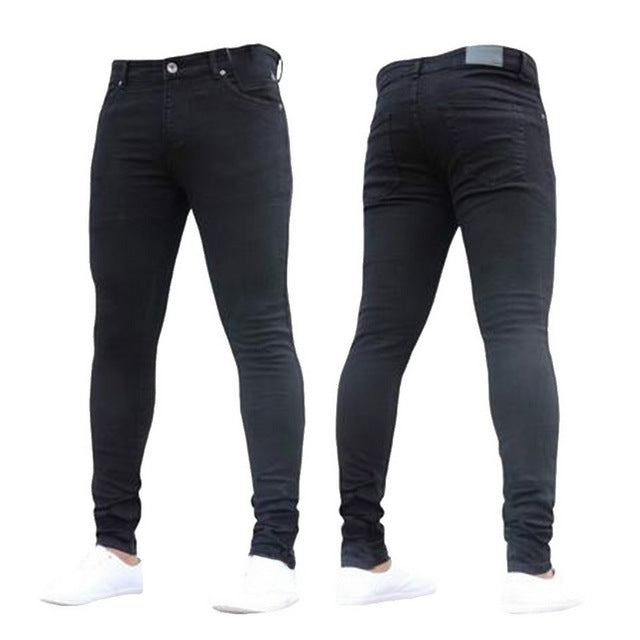 New Fashion Men's Casual Stretch Skinny Jeans