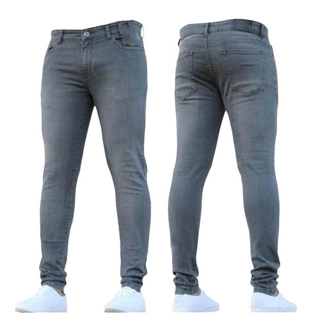 New Fashion Men's Casual Stretch Skinny Jeans