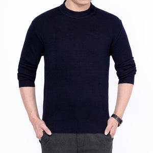 Men Knitted Turtleneck Sweaters Cashmere Pullover