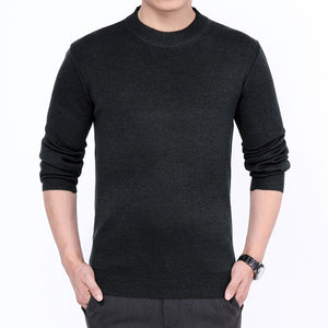 Men Knitted Turtleneck Sweaters Cashmere Pullover