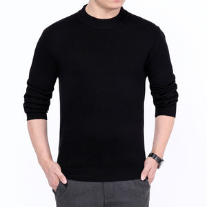 Men Knitted Turtleneck Sweaters Cashmere Pullover